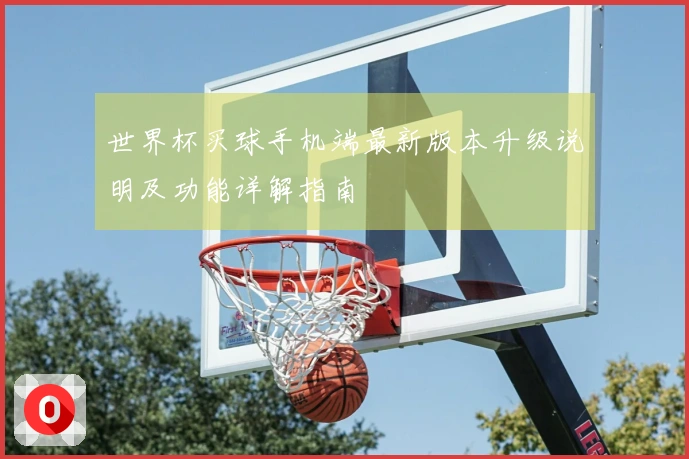 世界杯买球手机端最新版本升级说明及功能详解指南