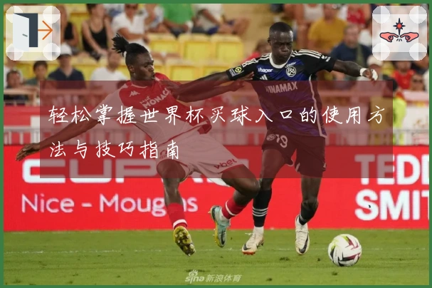 轻松掌握世界杯买球入口的使用方法与技巧指南
