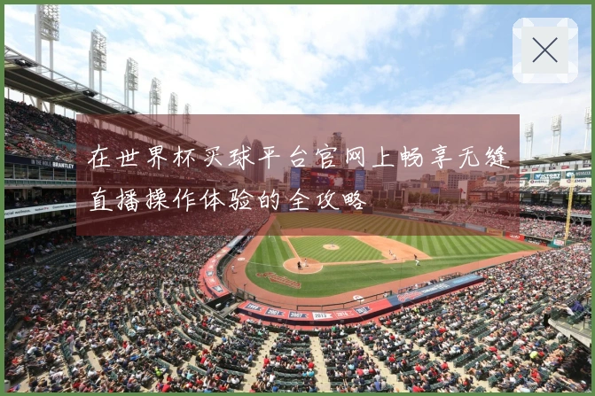 在世界杯买球平台官网上畅享无缝直播操作体验的全攻略